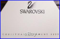 Swarovski 1999 crystal snowflake Christmas Ornament (with original box)