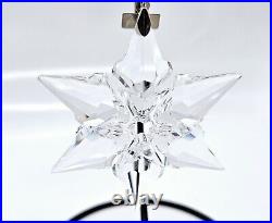 Swarovski 2000 Snowflake Christmas Crystal Ornament Figurine 3 Large