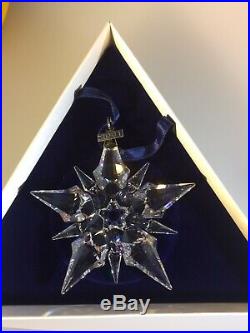 Swarovski 2001 Annual Christmas Snowflake / Star Ornament