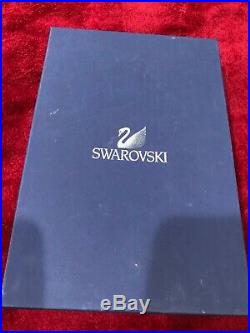 Swarovski 2002 Shining Stars Crystal Christmas Tree Topper, Gold Base In Box