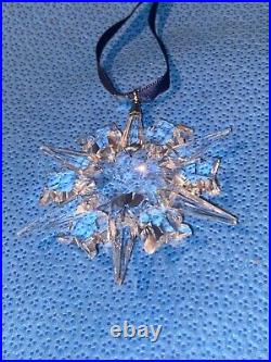 Swarovski 2002 Snowflake Christmas Ornament