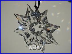 Swarovski 2003 Christmas Ornament Star 622498 Mint Boxed + Certificate