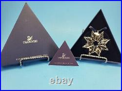 Swarovski 2003 Crystal 3 Annual Christmas Holiday Ornament MIB Complete 622498