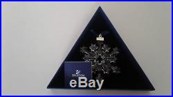 Swarovski 2004 Crystal Snowflake Christmas Ornament With Original Box