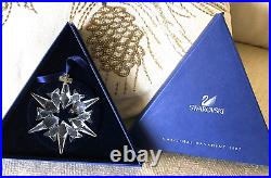 Swarovski 2007 Crystal Annual Edition Christmas Ornament. Original box