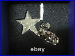 Swarovski 2008 Kris Bear With Flying Star Ornament 945580