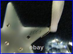 Swarovski 2008 Kris Bear With Flying Star Ornament 945580