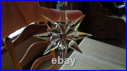 Swarovski 2009 Annual Christmas Ornament Crystal Star Snowflake NEW 0983702