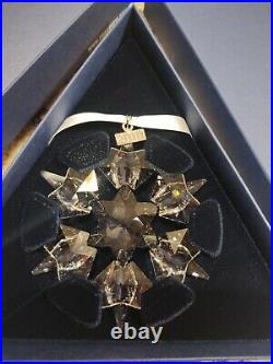 Swarovski 2010 BIG Crystal Snowflake Christmas Ornament New. Never Displayed