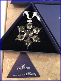 Swarovski 2010 Christmas Crystal Ornament Tag Still Attached Beauty 1041301