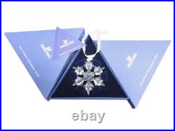 Swarovski 2010 Crystal Annual Christmas Ornament Snowflake Mint Condition