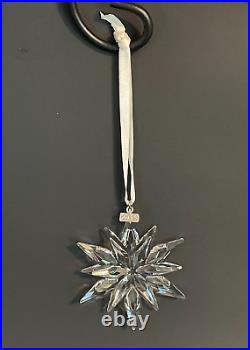 Swarovski 2011 Annual 20 Years Crystal Snowflake Christmas Ornament NEW