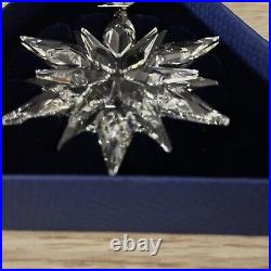 Swarovski 2011 Annual Large Holiday Star Crystal Christmas Ornament 1092037 MIB