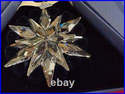 Swarovski 2011 Crystal 20 Years Christmas Ornament Snowflake 1092037