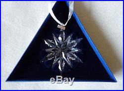 Swarovski 2011 Star Annual Edition Crystal Ornament Christmas Large Snowflake
