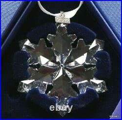 Swarovski 2012 A. E. Christmas Star Snowflake Ornament 1125019, Boxed, Cert