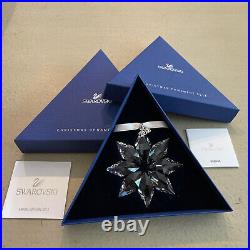 Swarovski 2013 Annual Edition Large Christmas Crystal Star Ornament NIB