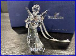 Swarovski 2014 Angel Ornament Figurine 5047231 Limited Edition Silver Bird