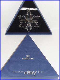 Swarovski 2014 Crystal Annual Edition Large Christmas Snowflake Ornament NEW