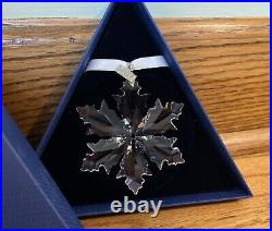 Swarovski 2014 Large Christmas Holiday Ornament/Snowflake, Complete