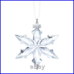 Swarovski 2015 Crystal Christmas Ornament Snowflake Star Holiday Collect Mini