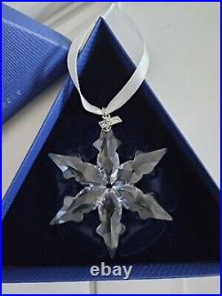 Swarovski 2015 Large Christmas Holiday Snowflake Ornament Nib