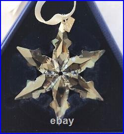 Swarovski 2015 Star Christmas Ornament crystal large /w box