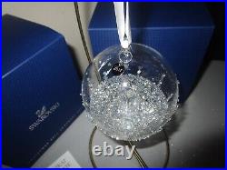 Swarovski 2017 Annual Christmas Ball Candle Crystal Ornament 5241591 New +Box