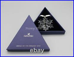 Swarovski 2018 Christmas ornament 5301575 retired brand new with box and COA