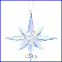 Swarovski 2018 Star Ornament Crystal Ab #5403200 Brand Nib Christmas F/sh