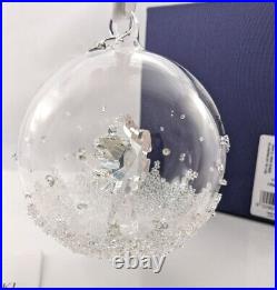 Swarovski 2019 Christmas Holiday Crystal Ornaments Ball Star Baby's First MiB