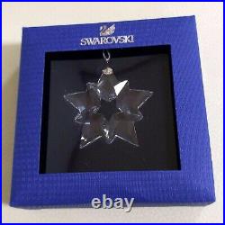 Swarovski 2019 Crystal Snowflake Little Star Ornament CHRISTMAS Gift 5429593