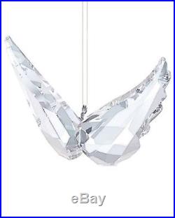 Swarovski #5004494 Angel Wings Christmas Ornament Clear Crystal Brand Nib F/sh