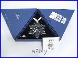 Swarovski 5059026 Christmas Ornament 2014 Annual, Large Crystal Authentic MIB
