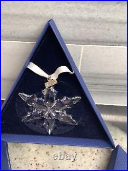 Swarovski 5099840 Christmas 2015 Crystal Star Ornament with Sleeve
