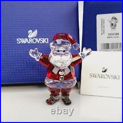 Swarovski 5291584 Crystal Santa Claus Christmas Decoration Figurine Red With BOX