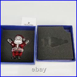 Swarovski 5291584 Crystal Santa Claus Christmas Decoration Figurine Red With BOX