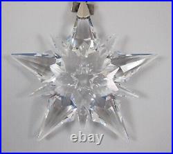 Swarovski ANNUAL ORNAMENT-STAR 2001 Crystal Ornament MIB