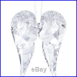 Swarovski Angel Wings Ornament #5403312 Christmas Crystal Brand New In Box F/sh