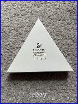 Swarovski Annual Crystal Clear 1997 Christmas Star Ornament 211987 With Box