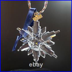 Swarovski Annual Crystal Snowflake Christmas Ornament Sparkly Prism Effect 2006
