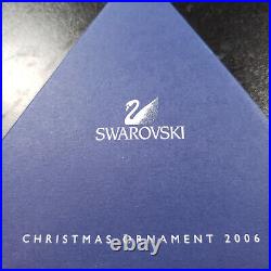 Swarovski Annual Crystal Snowflake Christmas Ornament Sparkly Prism Effect 2006