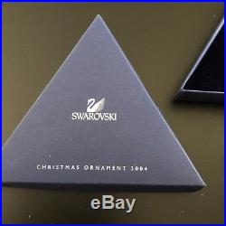 Swarovski Annual Edition 2004 Christmas Star Snowflake Christmas Ornament 631562
