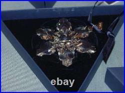 Swarovski Annual Edition Crystal Christmas Ornament 2008 942045 Triangle Box COA