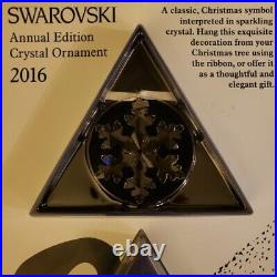 Swarovski Annual Edition Crystal Ornament 2016 Christmas Xmas Snowflake? NIB
