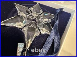 Swarovski Annual Edition Crystal Snowflake 2000 Christmas Tree Ornament