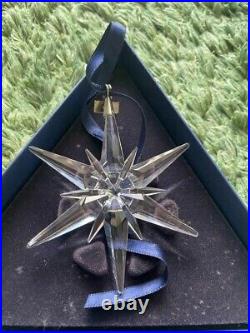 Swarovski Annual Holiday Ornament Crystal Snowflake With Box 00-06 Set Of 7