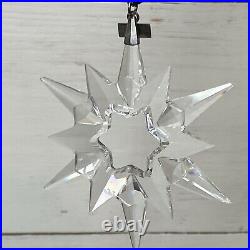 Swarovski Annual Snowflake 1997 Crystal Christmas Ornament Box Paper CHIP