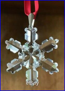 Swarovski Annual Snowflake Ornament 1992 Limited Edition Christmas Crystal MIB