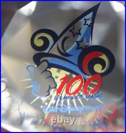 Swarovski Arribas Crystal Disney 100 Years Of Magic Paperweight Mib Ltd Ed